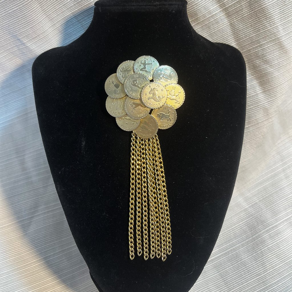 Zodiac Signs Brooch Or Pendant